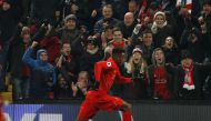 Liverpool's Divock Origi celebrates scoring a goal. (Reuters / Phil Noble)