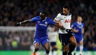Chelsea's Victor Moses in action with Tottenham's Mousa Dembele Action Images via Reuters / Matthew Childs