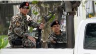 Philippine police commandos. / AFP.