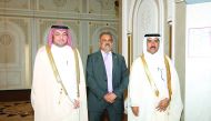 Secretary-General of the Foreign Ministry, Dr Ahmed bin Hassan Al Hammadi, held a farewell ceremony in honour of South African Ambassador to Qatar Saad Cachalia on the occasion of the end of his post in the country. A number of heads of diplomatic mission