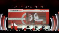 A general view of the opening ceremony of the 