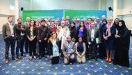 WISH officials and delegates at the meeting on dementia held at the Hamad Medical City.