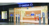 The new Omega store at Hamad International Airport (HIA).