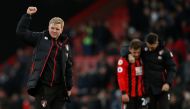 Bournemouth manager Eddie Howe celebrates after the game Action Images via Reuters / Paul Childs 