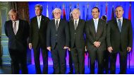 Foreign Minister H E Sheikh Mohamed bin Abdulrahman Al Thani participated in the Syria Ministerial meeting of the group of like-minded countries, which was held in Paris yesterday. The meeting discussed the tragic humanitarian situation in Aleppo and ways