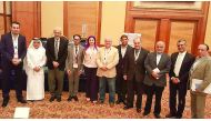 Doctors from Al Ahli Hospital who participated in the 4th Annual Gulf Obesity Surgery Society Meeting in Bahrain.