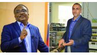 Dr Nimir Elbashir (left) and Dr Shehab Ahmed