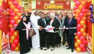 Rachel Morris, renowned cheese blogger, inaugurating the Great Lulu Cheese Fest 2016 at Lulu Hypermarket, Al Gharrafa, in the presence of Mubarak Farish, a member of Central Municipal Council, Shanavas P M, Lulu Regional Manager, other dignitaries and Lul
