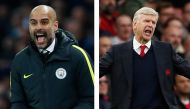 Manchester City manager Pep Guardiola and  Arsenal manager Arsene Wenger (Reuters)