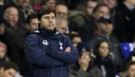 Tottenham Hotspur's Argentinian head coach Mauricio Pochettino watches from the touchline during the English Premier League football match between Tottenham Hotspur and Burnley at White Hart Lane in London, on December 18, 2016.  AFP / Ian KINGTON