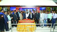 The Cake Festival being jointly inaugurated by Aboobakkar Madappat, Managing Director, Safari Group of Companies and Zainul Abidheen, Director & General Manager, in the presence of Management personnel at Safari Mall in Abu Hamour. 