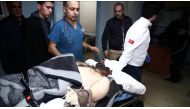 Evacuated wounded civilians, fled from East Aleppo that had been under siege by Iran-led Shiite militias and Assad Regime forces, are being hospitalized at State Hospital of Reyhanli District, located at Turkey's Syria Border on December 15, 2016. ( ?brah