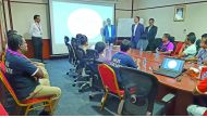Video Home training session in progress.