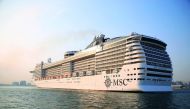 MSC Fantasia which docked at Doha Port earlier this month.