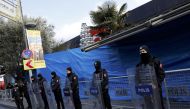 Turkish police stand guard outisde the Reina nightclub by the Bosphorus, which was attacked by a gunman, in Istanbul, Turkey, January 1, 2017. REUTERS/Umit Bektas