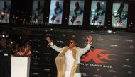 Hollywood's US actor, producer, director and screenwriter Vin Diesel poses as he attends the premiere of his Hollywood action thriller film ?xXx: Return of Xander Cage, directed by D.J. Caruso, in Mumbai late January 12, 2017. AFP / Sujit JAISWAL
