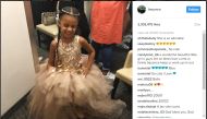 Picture of Blue Ivy shared by the singer on her Instagram. 