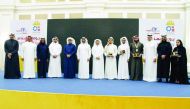 Dignitaries and other officials at the 'Engineer’s Day' organised by Kahramaa.