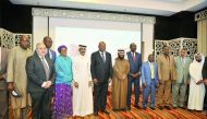 Representatives of President of Niger, Mohamed bin Johar Al Mohamed, Vice Chairman and Managing Director of RetajAl Rayyan Group and other officials during a meeting between Niger government and Ritaj Group which took place at Ritaj Al Rayyan Hotel yester