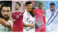 A combination of pictures showing players who excelled in round 20 of the Qatar Stars League last week. 