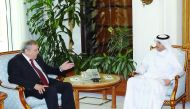 Prime Minister and Interior Minister H E Sheikh Abdullah bin Nasser bin Khalifa Al Thani met yesterday with Ambassador of Russia to Qatar, Noor Mohammad Julov. They reviewed bilateral relations and ways of developing them. The Prime Minister also met with