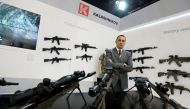Alexey Krivoruchko, CEO of Kalashnikov Group in Abu Dhabi, United Arab Emirates February 21, 2017. REUTERS/Stringer
