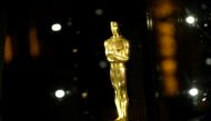 Oscar statuette is seen during the 89th Annual Academy Awards Oscar Foreign Language Film Award Directors reception in Beverly Hills, California, on February 24, 2017. / AFP / CHRIS DELMAS
