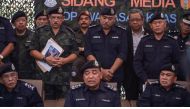 Malaysian national police chief Khalid Abu Bakar (C) speaks during a press conference. (AFP file photo).