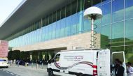 The CRA monitoring van at QNCC