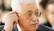 FILE PHOTO: Palestinian President Mahmoud Abbas attends the 34th session of the Human Rights Council at the European headquarters of the United Nations in Geneva, Switzerland, February 27, 2017. REUTERS/Denis Balibouse/File Photo