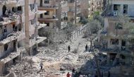 (File photo) Homs district of al-Waer.