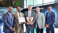 AAB CEO with the real estate and security team.