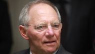 Finance Minister Wolfgang Schaeuble