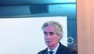 Gerald Leitner, IFLA Secretary General, opening the IFLA’s International Advocacy Programme (IAP) regional workshop for the Middle East and North Africa at the Qatar National Convention Center (QNCC).