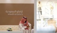 FILE PHOTO: A Saudi Aramco employee sits in the area of its stand at the Middle East Petrotech 2016 in Manama, September 27, 2016. REUTERS / Hamad I Mohammed