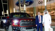 Launch of the 2017 Ford F-150 Raptor at the Ford showroom on Airport Road. Pic: Salim Matramkot/The Peninsula