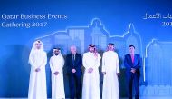 Officials at the launch of the first Business Events Guide.