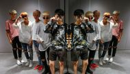 Members of China's all-girl 