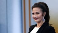 Actor Lynda Carter poses at the premiere of 