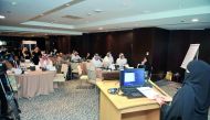 The first workshop on Education and Training Sector Strategy at the Shangri La Hotel yesterday. Pic: Baher Amin / The Peninsula