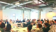 The first ETC meetings in English and Arabic at the Doha Fire Station, hosting 37 teachers. 