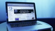 A Wikipedia webpage in use on a laptop computer is seen in Washington, January 17, 2012 (REUTERS / Gary Cameron) 