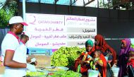 As part of the Iftar programme outside Qatar, tens of thousands have had Iftar on Qatar Charity’s (QC) tables in three countries.