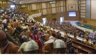 FILE PHOTO - Myanmar's parliament.