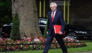 Britain's Secretary of State for Exiting the European Union (Brexit Minister) David Davis arrives to attends a Cabinet meeting at 10 Downing Street in central London on June 12, 2017, following the June 8 snap general election in which the ruling Conserva