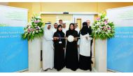 H E Dr Hanan Mohamed Al Kuwari, the Minister of Public Health, officially inaugurating the new Breast Care Clinic at Hamad Medical Corporation’s National Center for Cancer Care and Research.