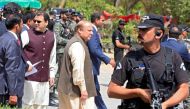 Pakistan's Prime Minister Nawaz Sharif leaves after appearing before a Joint Investigation Team (JIT) in Islamabad, Pakistan June 15, 2017. (REUTERS/Faisal Mahmood)
