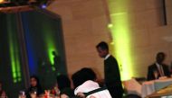 H E Sheikha Al Mayassa bint Hamad bin Khalifa Al Thani at graduation ceremony and dinner.