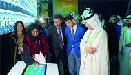 Minister of State for Foreign Affairs H E Sultan bin Saad Al Muraikhi visited Qatar's pavilion at Astana Expo 2017, yesterday. 