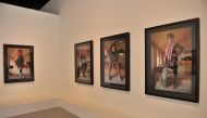 The opening of Skate Girls of Kabul exhibition which took place at QM gallery in Katara yesterday. pic; Baher Amin